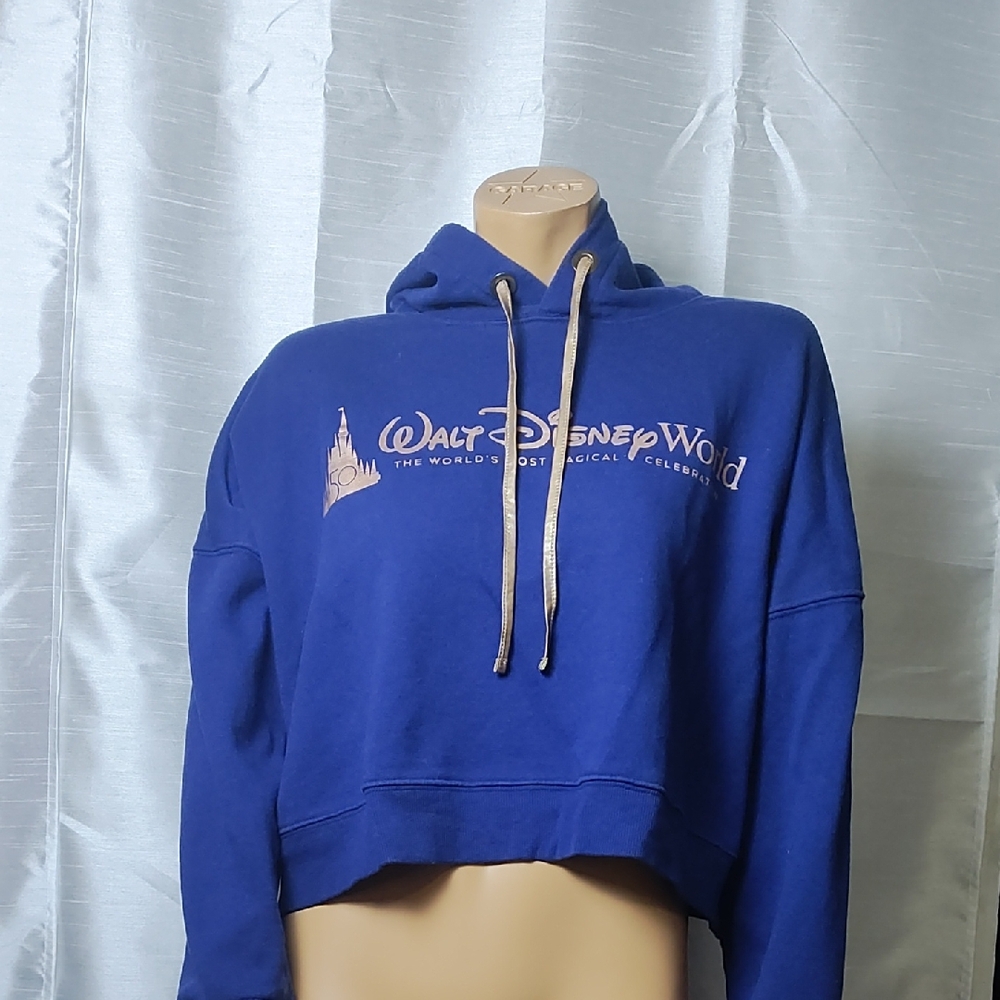 Disney Blue‎ 50 Anniversary Hoddie Size L